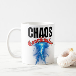 Chaos Coordinator Mug Funny Mum Teacher Work Life
