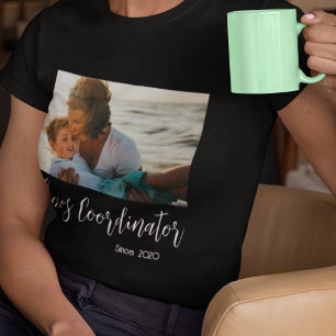 Chaos Coordinator Mum Custom Year T-Shirt