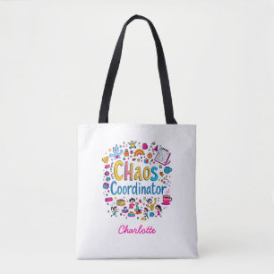 Chaos Coordinator Mum Life Funny Gift For Mum Tote Bag