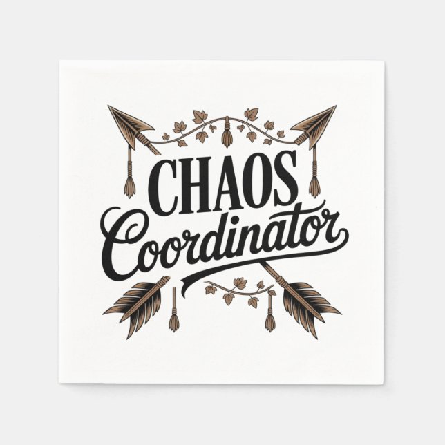 Chaos Coordinator Napkin (Front)