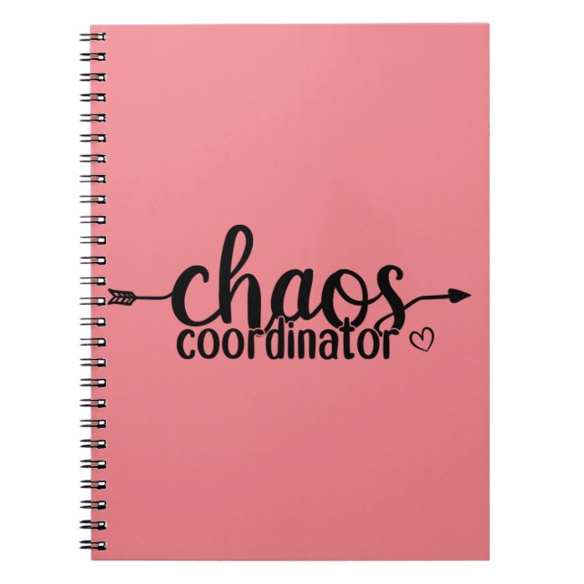 Chaos coordinator notebook (Front)