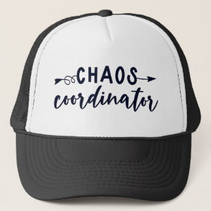 Chaos Coordinator Office Coworker Mum Trucker Hat