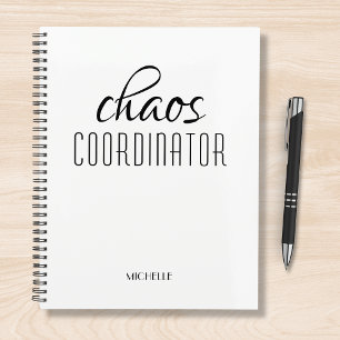 Chaos Coordinator Personalised Name Planner
