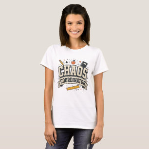 Chaos Coordinator Teacher – Funny Educator Gift T-Shirt