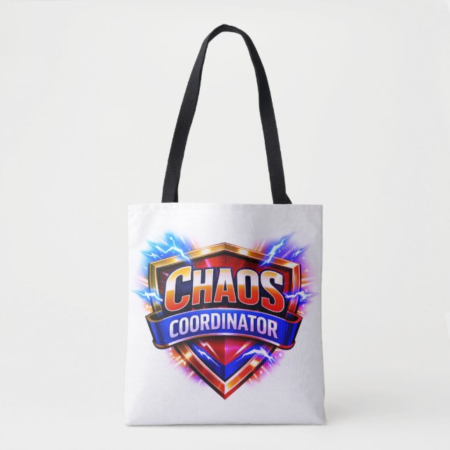 Chaos Coordinator Tote Bag (Front)
