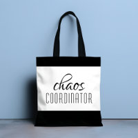 Chaos Coordinator Typographic Text