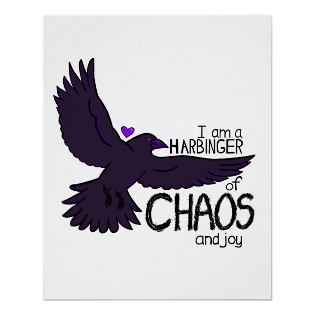 Chaos Crow Poster (Front)