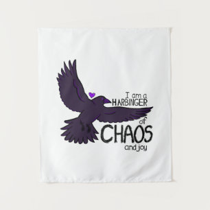 Chaos Crow Tapestry