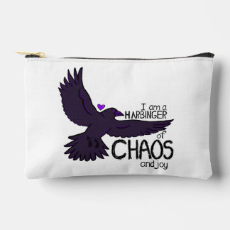 Chaos Crow Tapestry Accessory Pouch