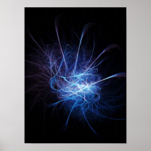chaos electric spark cluster Poster