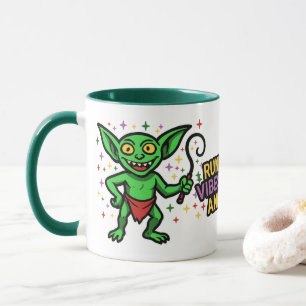 Chaos Gremlin: cute whip-wielding chaos Mug