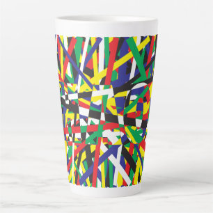 Chaos, in Primaries Latte Mug