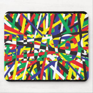 Chaos, in Primaries Mouse Pad