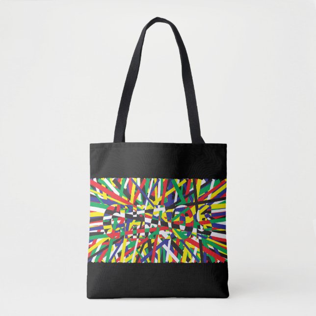 Chaos, in Primaries Tote Bag (Front)