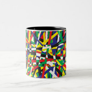 Chaos, in Primaries Two-Tone Coffee Mug