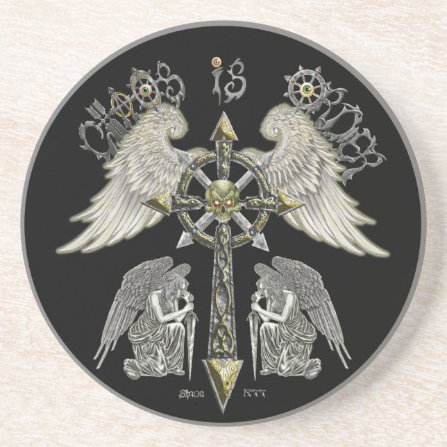 Chaos is Order Coaster (Front)