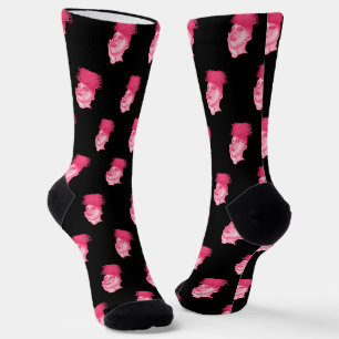 Chaos Lady in Pink Socks