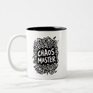 Chaos Master – Multitask Design Two-Tone Coffee Mug