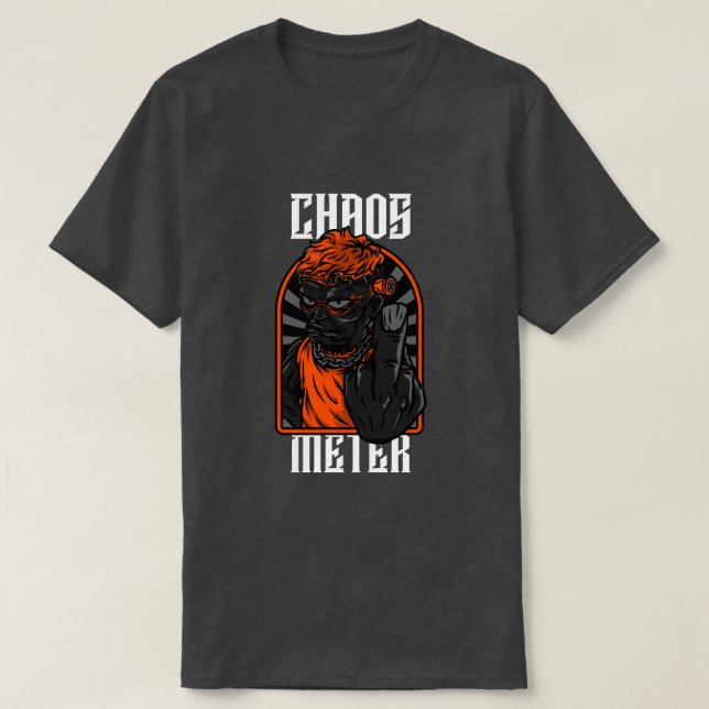 Chaos Metre T-Shirt (Design Front)