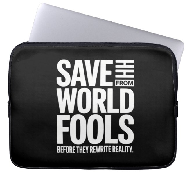 Chaos of Decision Laptop Sleeve (Front)