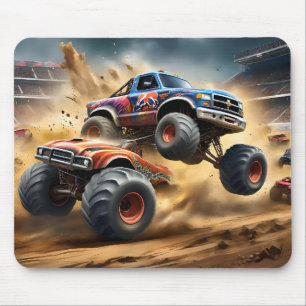 Chaos on Wheels: Monster Truck Smash Derby, Mouse Pad