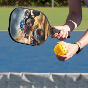 Chaos on Wheels: Monster Truck Smash Derby, Pickleball Paddle