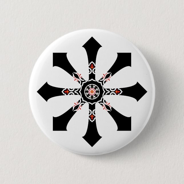 Chaos Revisited star button (Front)