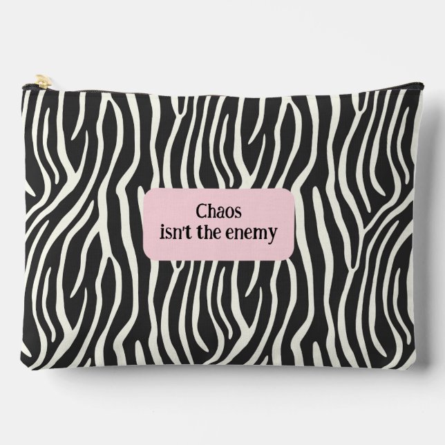 Chaos Sin't the Enemy Accessory Pouch (Front)