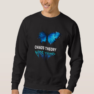 Chaos Theory Butterfly - Sad Aesthetic Edgy Street Sweatshirt