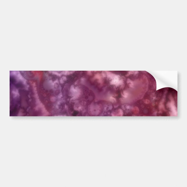 Chaos Tie-Dyed Bumper Sticker (Front)