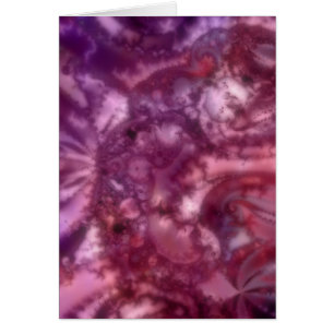 Chaos Tie-Dyed Card