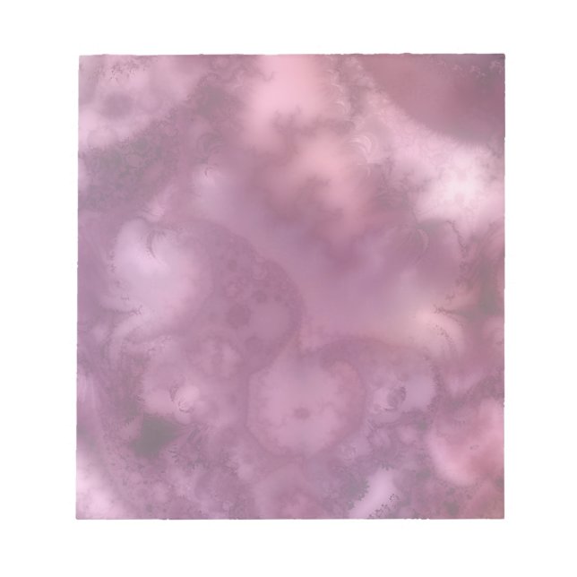 Chaos Tie-Dyed Notepad (Front)