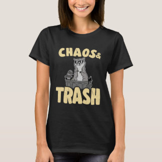 Chaos & Trash Garbage Panda Funny Raccoon 1 T-Shirt