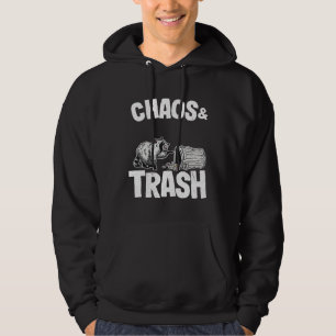 Chaos & Trash Garbage Panda Funny Raccoon 8 Hoodie