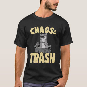 Chaos & Trash Garbage Panda Funny Racoon Pullover