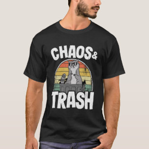 Chaos & Trash Garbage Panda Funny Racoon Pullover