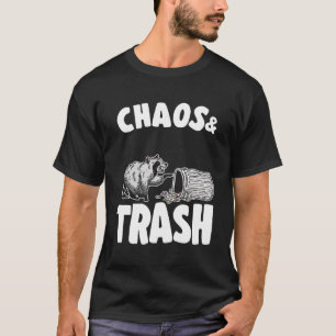 Chaos & Trash Garbage Panda Funny Racoon Pullover