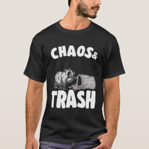 Chaos & Trash Garbage Panda Funny Racoon Pullover