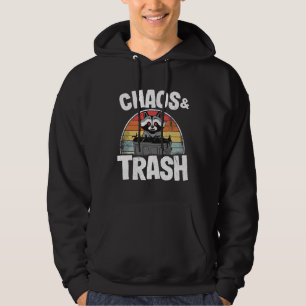 Chaos & Trash Garbage Panda Raccoon 1 Hoodie