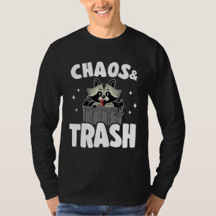 Chaos & Trash Garbage Panda Raccoon 6 T-Shirt