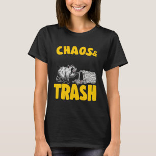 Chaos & Trash Garbage Panda Raccoon  7 T-Shirt