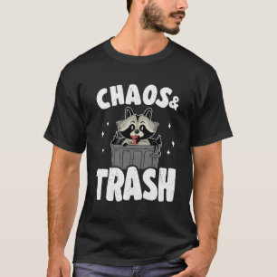 Chaos & Trash Garbage Panda Racoon T-Shirt