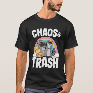Chaos & Trash Garbage Panda Rainbow Racoon 1 T-Shirt