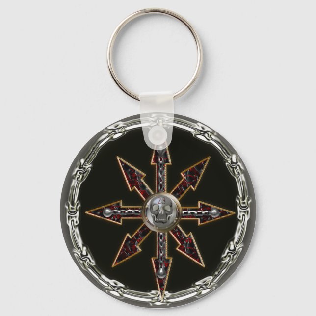 chaos wheel key ring (Front)