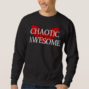 Chaotic Awesome Dragon Dice Tabletop Rpg Dm Sweatshirt