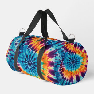 Chaotic Burst Orange Blue Purple Bag