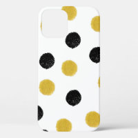 Chaotic Gold Dots: Vintage Splash.