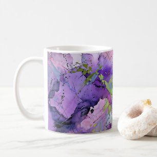 "Chaotic Harmony" Contemporary Abstract Art Coffee Mug