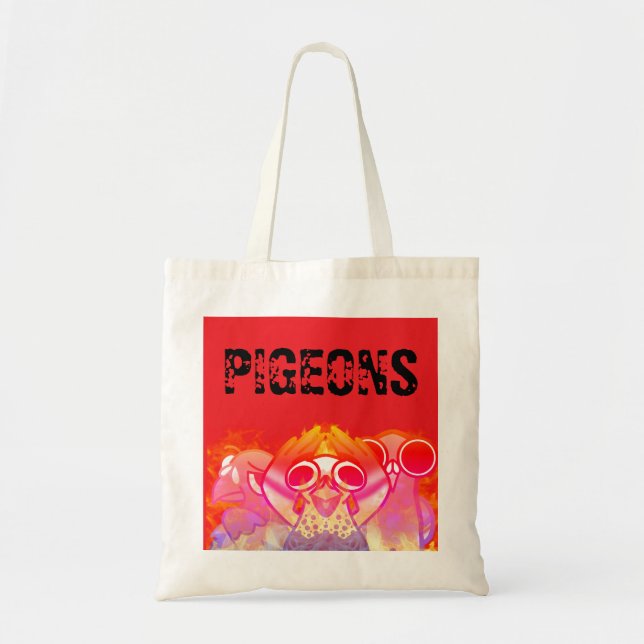 Chaotic Pigeon Bag (Front)