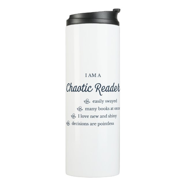 Chaotic Reader Thermal Tumbler (Rotated Left)
